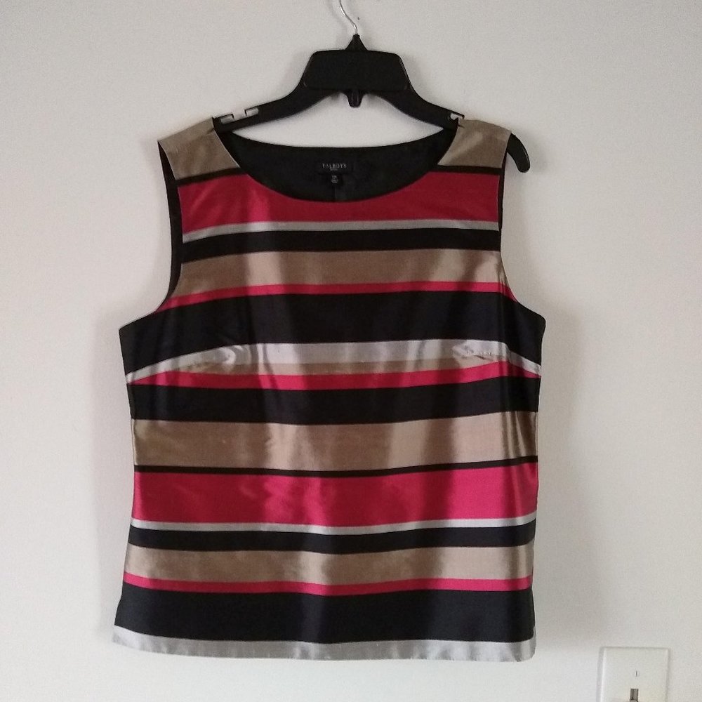 Talbots Silk Lined Sleeveless Top
